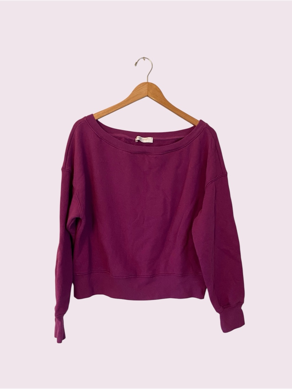 Spiritual Gangster Off the Shoulder Sweatshirt